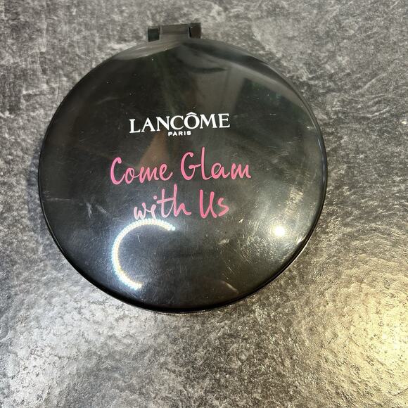 Lancome Come Glam With Us 4” Adjustable Double Mirror Lighted Compact Magnified - Picture 4 of 10